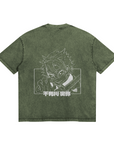 Sanemi Shinazugawa Stone Wash T-Shirt - Demon Slayer