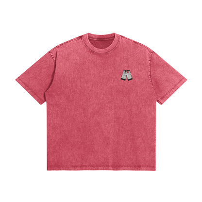 Tanjiro Kamado Hinokami Kagura Stone Wash T-Shirt - Demon Slayer