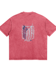 Scout Regiment Stone Wash T-Shirt - Attack on Titan