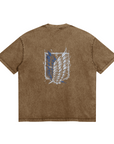 Scout Regiment Stone Wash T-Shirt - Attack on Titan