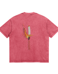 Rengoku Nichirin Blade Stone Wash T-Shirt - Demon Slayer