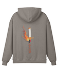 Rengoku Katana Stone Wash Hoodie - Demon Slayer