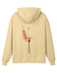 Rengoku Katana Stone Wash Hoodie - Demon Slayer