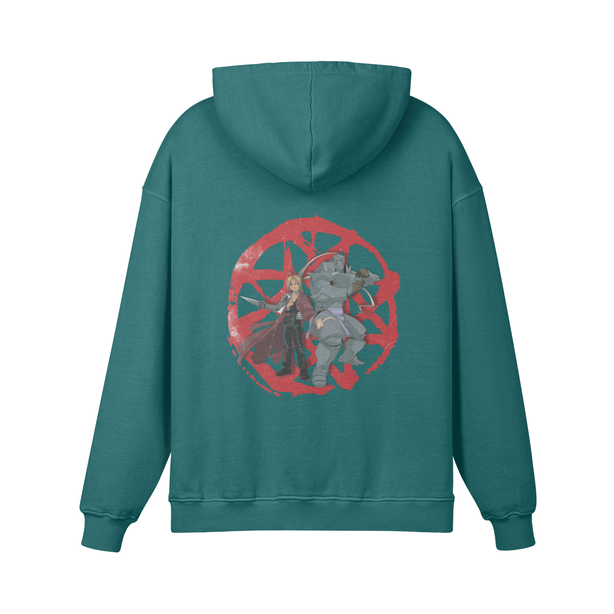 Elric Brothers Stone Wash Hoodie - Fullmetal Alchemist