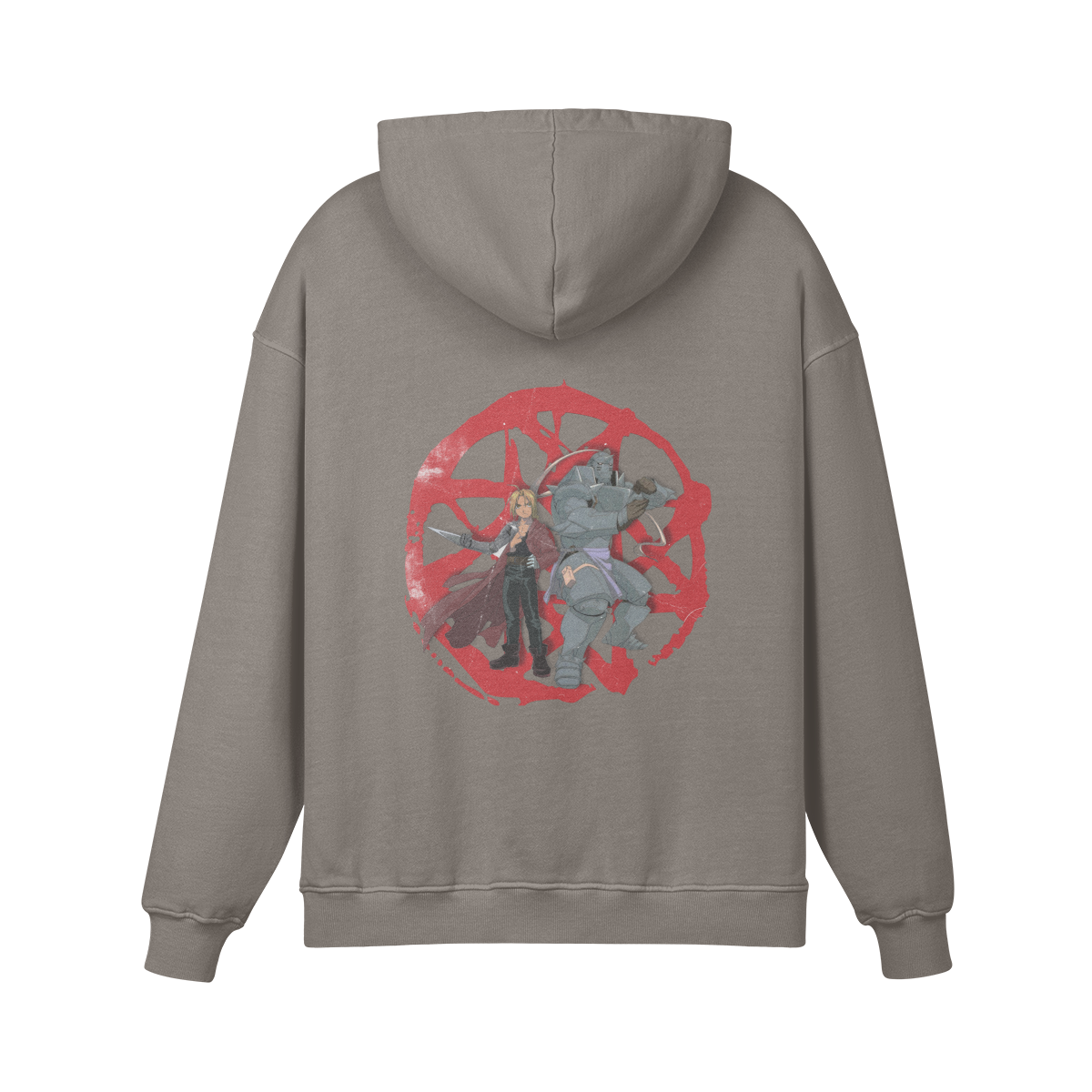 Elric Brothers Stone Wash Hoodie - Fullmetal Alchemist