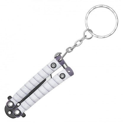 Wild Tusk Micro Keychain Knife - Ember Order (Metal)
