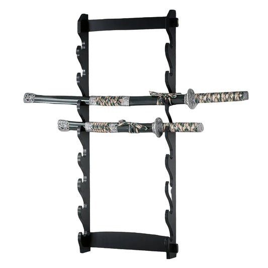 8 Tier Sword Wall Display Stand Rack