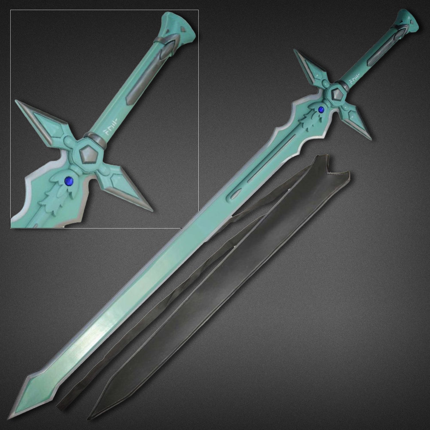 Kirito's Dark Repulser Sword | Sword Art Online (Metal) – Sword Slice