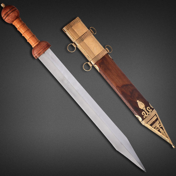 Handmade Roman Gladius Historic Sword from (Metal)